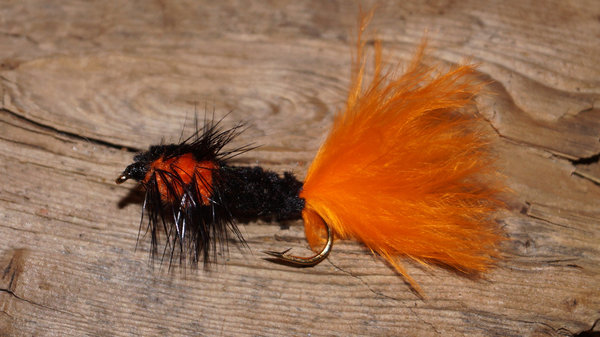 Montana Orange Marabou Tail